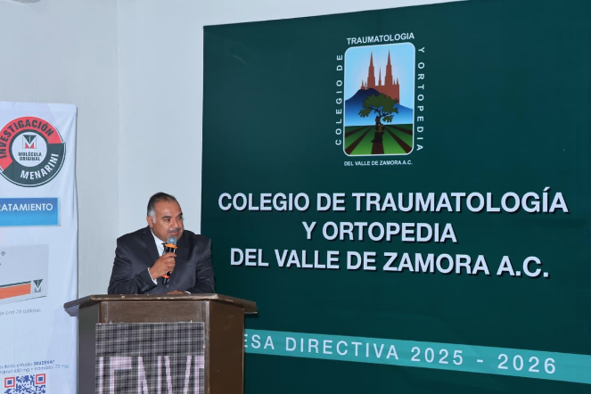 Isidoro Mosqueda inauguró el 31 Congreso Regional y 13 Internacional del Colegio de Traumatología y Ortopedia del Valle de Zamora