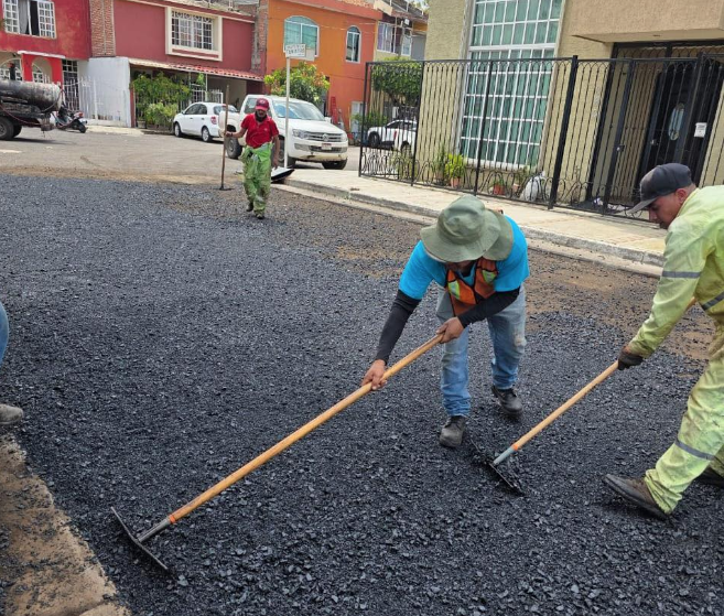 Rehabilitaron calle Circuito de los Tenistas Oriente en Villa Olímpica
